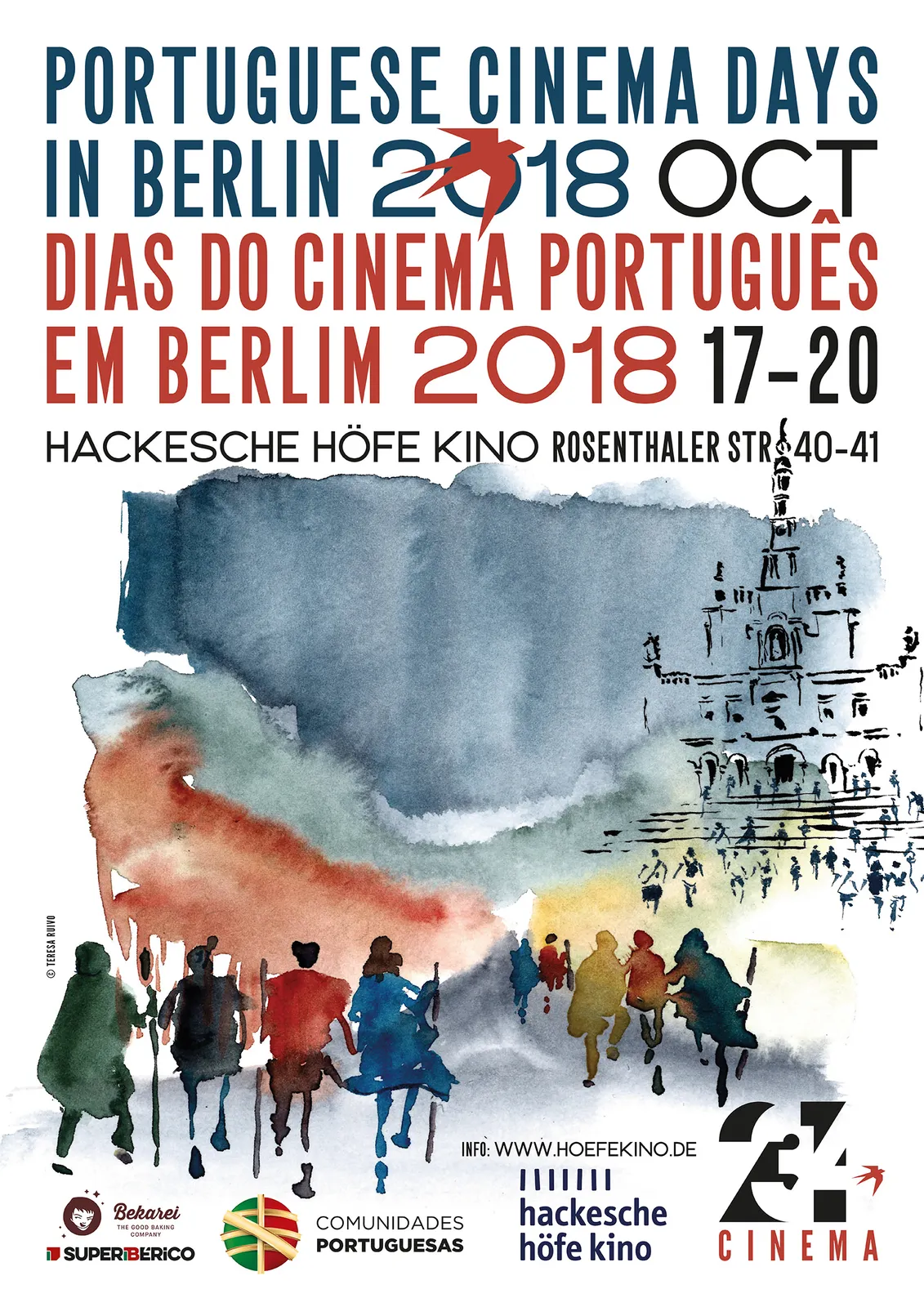 Cartaz dos Portuguese Cinema Days 2018