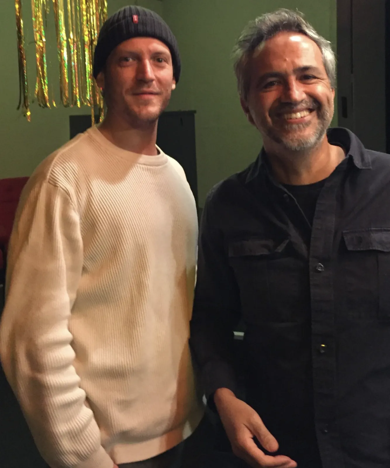 Regisseur João Nuno Pinto und Schauspieler Sebastian Jehkul im Moviemento