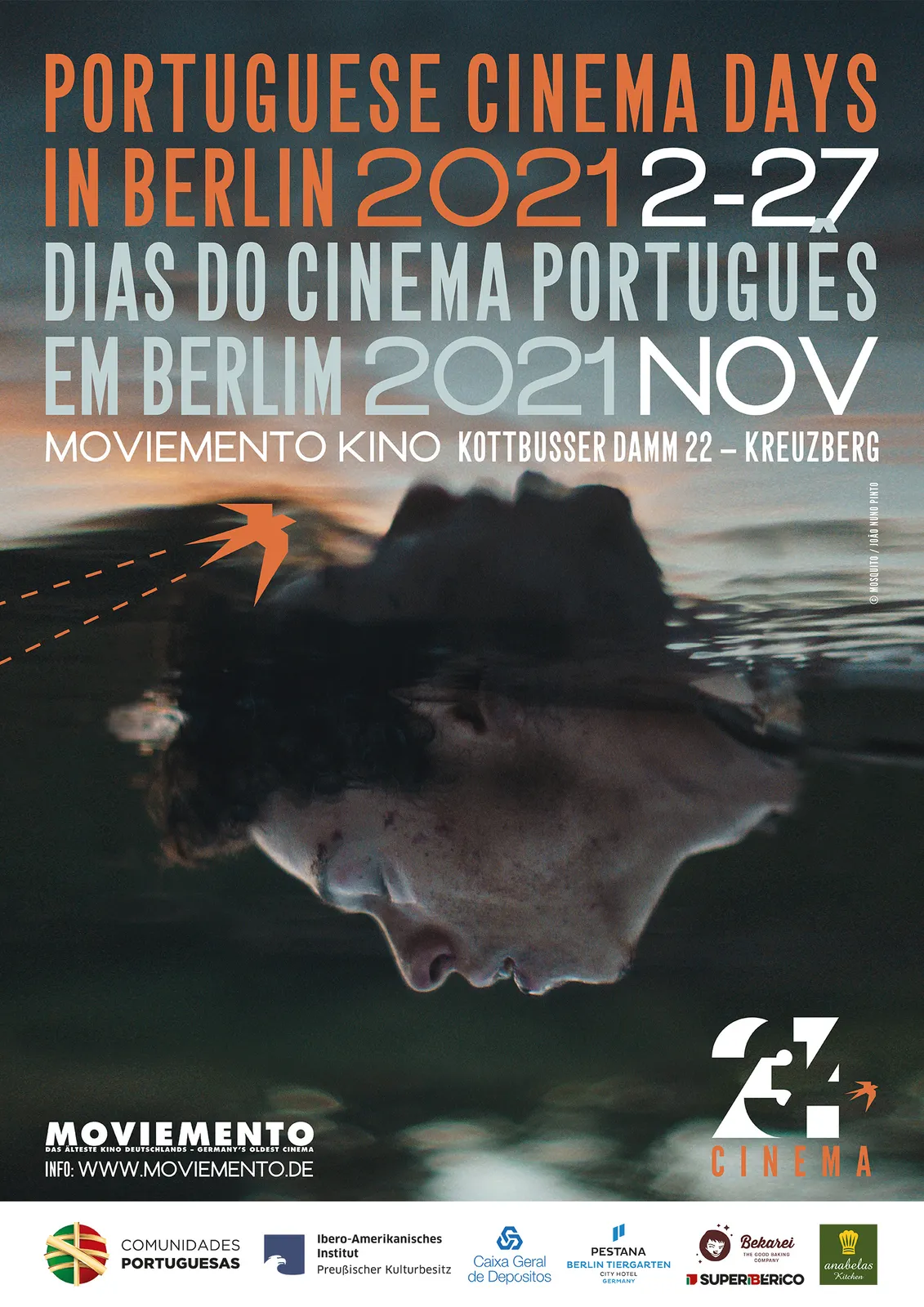 Plakat der Portuguese Cinema Days 2021